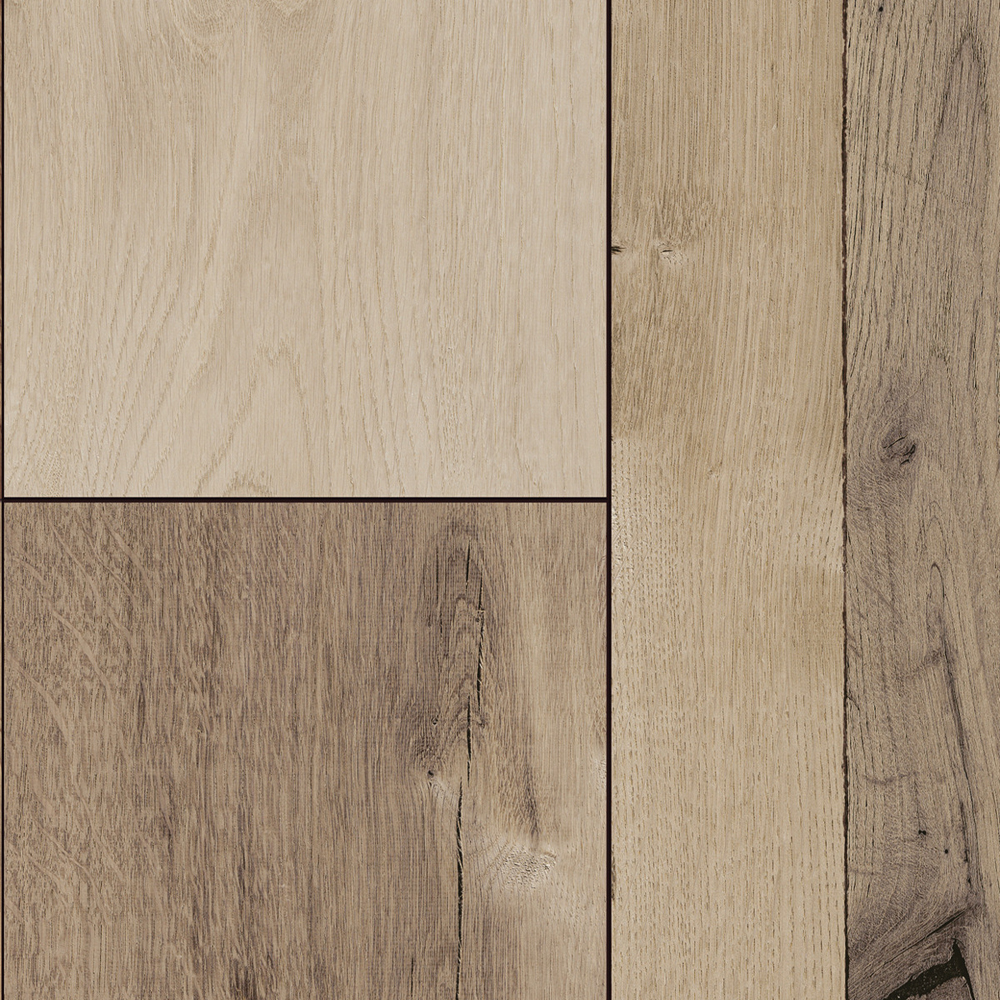 unico akhni アフニ　ラグ　W2000×D1400mm AquaPro Iowa Hickory 10mm Waterproof Laminate Flooring w/Pad